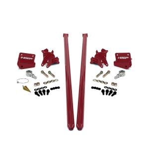 HSP 2011-2019 Chevrolet / GMC 70 inch Bolt On Traction Bars 4 inch Axle Diameter Illusion Cherry