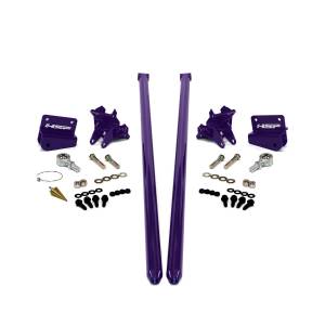 HSP 2011-2019 Chevrolet / GMC 70 inch Bolt On Traction Bars 4 inch Axle Diameter Illusion Purple