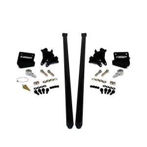HSP 2011-2019 Chevrolet / GMC 58 inch Bolt On Traction Bars 4 inch Axle Diameter Silk Satin Black