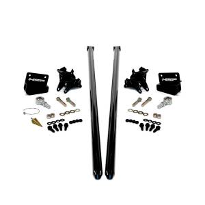 HSP 2011-2019 Chevrolet / GMC 58 inch Bolt On Traction Bars 4 inch Axle Diameter Ink Black