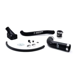HSP 2001-2005 Chevrolet / GMC Billet Forward Facing Thermostat Housing Kit Silk Satin Black