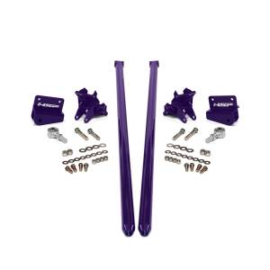 HSP 2001-2010 Chevrolet / GMC 75 inch Bolt On Traction Bars 3.5 inch Axle Diameter Illusion Purple