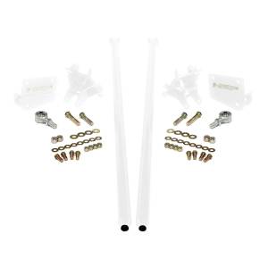 HSP Traction Bars For 2017.5-2022 Ford Powerstroke 6.7 Liter F250 Regular Cab Long Bed-Polar White
