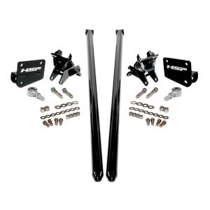 HSP Traction Bars For 2017.5-2022 Ford Powerstroke 6.7 Liter F250 Regular Cab Long Bed-Ink Black
