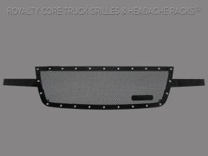 Grilles & Badges - Grilles - Royalty Core - Royalty Core Chevrolet 1500 2006-2007 Full Grille Replacement RCR Race Line Grille