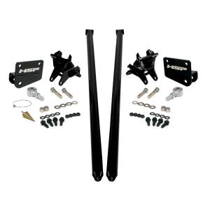 HSP Traction Bars For 2011-2017 Ford Powerstroke 6.7 Liter F350 DRW Extended Cab Short Bed-Ink Black