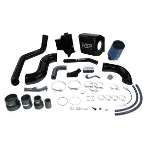HSP Diesel - HSP Deluxe No Bridge/Cold Side Bundle Kit For 2006-2007 Silverado/Sierra 2500/3500-Silk Stain Black - Image 5