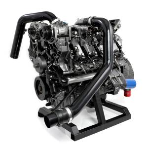 HSP Diesel - HSP 2001-2010 Silverado/Sierra 2500/3500 Hot Side Intercooler Tube Kingsport Grey - Image 2