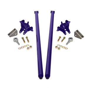 HSP 58 Inch Universal Traction Bars For Inline Leafspring 4 Inch Axle-Illusion Purple HSP Diesel
