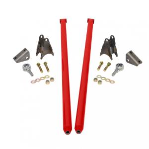 HSP 70 Inch Universal Traction Bars For Offset Leafspring 4 Inch Axle-Flag Red HSP Diesel