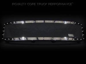 Royalty Core Chevrolet 1500 2007-2013 Full Grille Replacement RC1 Classic Grille Chrome