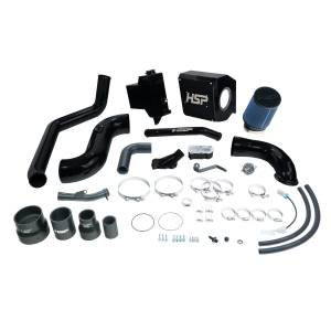 HSP Deluxe No Bridge/Cold Side Bundle Kit For 2007.5-2010 Chevrolet/GMC-Silk Satin Black HSP Diesel
