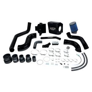 HSP Deluxe No Bridge/Cold Side Bundle Kit For 2004.5-2005 Chevrolet/GMC-Silk Satin Black HSP Diesel