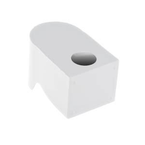 HSP Diesel - HSP 01-19 Chevrolet/GMC Duramax Brake Fluid Reservoir Cover Polar White HSP Diesel - Image 2