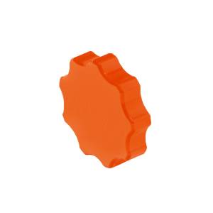 HSP 01-24 Chevrolet/GMC Billet Reservoir Cap M and M Orange HSP Diesel