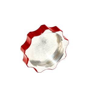 HSP Diesel - HSP 01-24 Chevrolet/GMC Billet Reservoir Cap Flag Red HSP Diesel - Image 2
