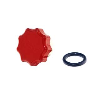 HSP 11-16 Chevrolet/GMC Billet Oil Fill Cap For HSP Filler Neck Flag Red HSP Diesel