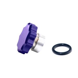 HSP Diesel - HSP 01-16 Chevrolet/GMC Billet Oil Fill Cap For Factory Filler Neck Illusion Purple HSP Diesel - Image 3