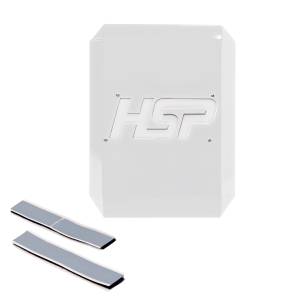 HSP 15-19 Chevrolet/GMC L5P And LML Duramax Fuse Box Cover Polar White HSP Diesel