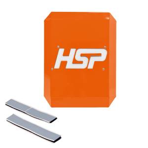 HSP 15-19 Chevrolet/GMC L5P And LML Duramax Fuse Box Cover M and M Orange HSP Diesel