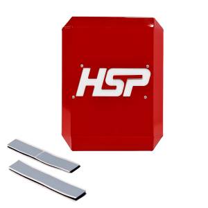 HSP 15-19 Chevrolet/GMC L5P And LML Duramax Fuse Box Cover Flag Red HSP Diesel