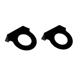 HSP Coil Spring Show Plate For 06-22 Ford Powerstroke-Silk Satin Black HSP Diesel