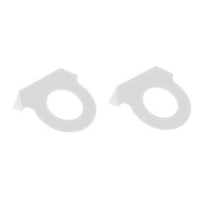 HSP Coil Spring Show Plate For 06-22 Ford Powerstroke-Polar White HSP Diesel