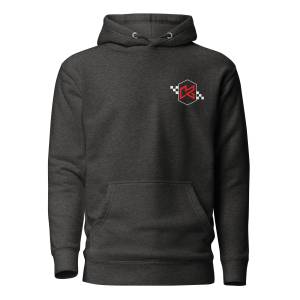 KRYPTONITE RWB RACING DIVISION HOODIE - Charcoal Heather, 2XLarge