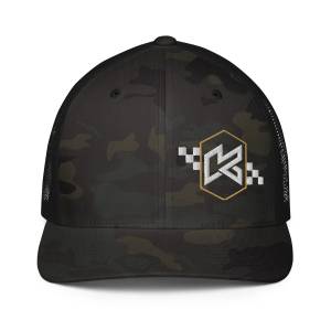 Kryptonite - KRYPTONITE RACING 'K' FLEX FIT HAT - Black - Image 5