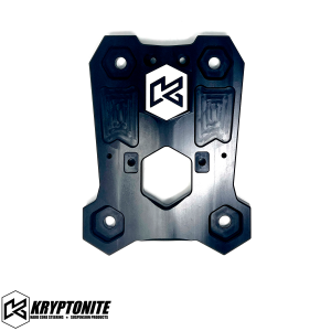 KRYPTONITE POLARIS RZR DEATH GRIP REAR RADIUS PLATE 2022+ PRO R/TURBO R - PLATE KIT ONLY (NO HOOK)