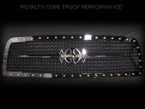 Royalty Core Dodge Ram 1500 2013-2018 RC1 Main Grille with Black Sword Assembly