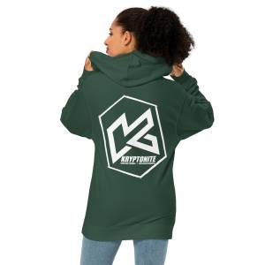 Kryptonite - KRYPTONITE 'CHALK THE LINE' PULLOVER HOODIE - Alpine Green, 2XLarge - Image 4