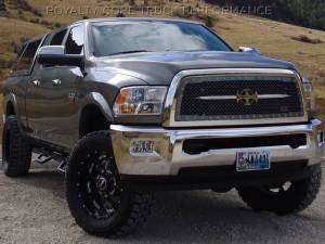 Royalty Core - Royalty Core Dodge Ram 2500/3500 2010-2012 RC1 Grille Factory Color Matched w/ Sword Assembly
