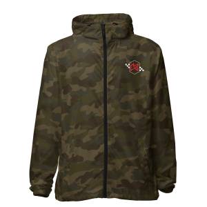 KRYPTONITE 'RACING DIVISION' RWB WINDBREAKER - Forest Camo, 2XLarge
