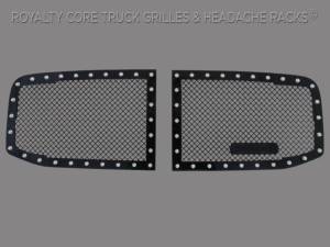 Royalty Core - Royalty Core Dodge Ram 2500/3500/4500 2006-2009 RC1 Classic Grille 2 Piece