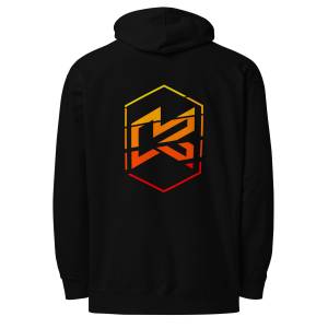 Kryptonite - KRYPTONITE 'RETRO SUNSET' HOODIE - Black, 2XLarge - Image 2
