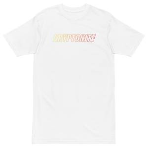 KRYPTONITE MEN'S 'RETRO SUNSET' TEE - White, 3XLarge