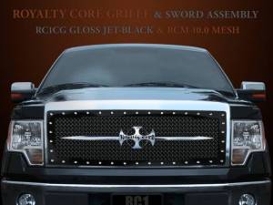 Royalty Core Ford F-150 2013-2014 RC1 Main Grille with Chrome Sword Assembly