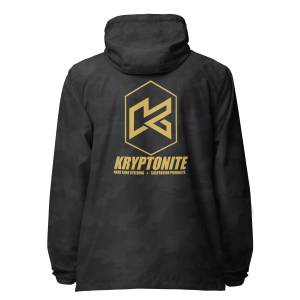 KRYPTONITE 'SYMBOLIC K' WINDBREAKER - Black Camo, 3XLarge