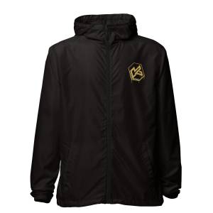 Kryptonite - KRYPTONITE 'DRIPPING GOLD' WINDBREAKER - Black, 2XLarge - Image 6