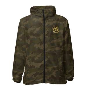 Kryptonite - KRYPTONITE 'DRIPPING GOLD' WINDBREAKER - Forest Camo, 3XLarge - Image 2