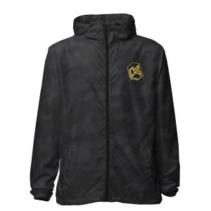 Kryptonite - KRYPTONITE 'DRIPPING GOLD' WINDBREAKER - Graphite, 2XLarge - Image 9