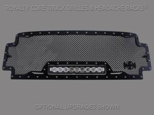 Royalty Core Ford Super Duty 2017-2018 RC1X Incredible LED Full Grille Replacement