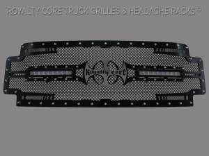 Royalty Core Ford Super Duty 2017-2018 RC2X X-Treme Dual LED Full Grille Replacement