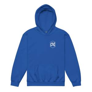 KRYPTONITE 'KACHOW' YOUTH HOODIE - Royal, Large