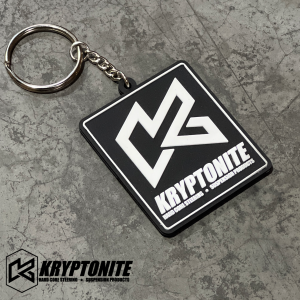Kryptonite - KRYPTONITE DOUBLE SIDED PVC KEY CHAIN - Classic K - Image 1