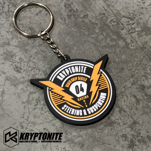 Kryptonite - KRYPTONITE DOUBLE SIDED PVC KEY CHAIN - Classic K - Image 2
