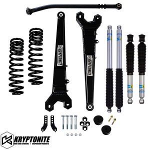 Kryptonite - KRYPTONITE FORD SUPER DUTY F250/F350 STAGE 3 LEVELING KIT WITH BILSTEIN SHOCKS 2017-2024 - Image 1