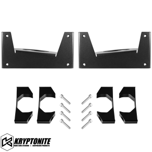Kryptonite - KRYPTONITE DEATH GRIP FRONT SHOCK RESERVOIR MOUNT KIT 2005+ SUPER DUTY - 50mm Diameter Reservoir - Image 2