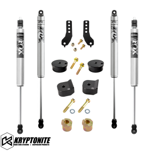 Kryptonite - KRYPTONITE FORD SUPER DUTY F250/F350 STAGE 1 LEVELING KIT WITH FOX SHOCKS 2017-2024 - Image 1